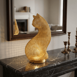 Luminária Gato 3D