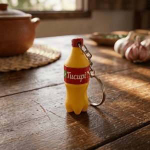 Garrafa de Tucupi 3D – Miniatura Regional (Chaveiro)