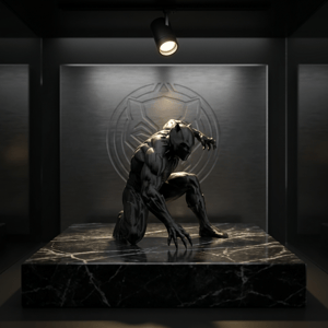 Pantera Negra 3D – Colecionador Marvel