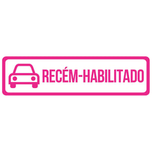 Adesivo Recém Habilitado
