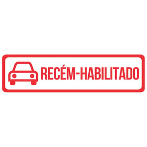 Adesivo Recém Habilitado