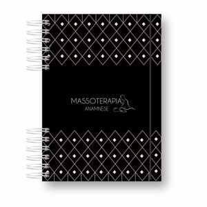Caderno Anamnese Massoterapia com seu nome
