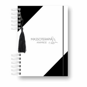Caderno Anamnese Massoterapia com seu nome