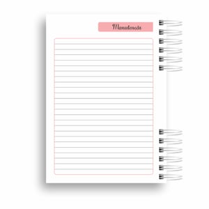 Caderno Anamnese Massoterapia com seu nome