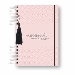Caderno Anamnese Massoterapia com seu nome