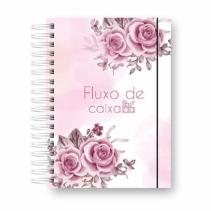 Caderneta Fluxo de Caixa Caderno Controle Financeiro Livro Caixa personalizado