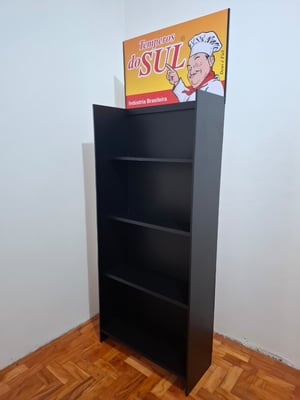 EXPOSITOR PARA LOJAS PVC 10MM PVC 160X70X30MM    