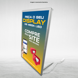 Display de Mesa Led