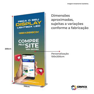 Display Lightbox Led