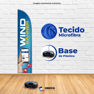 Wind Banner Tam. 240cm de altura