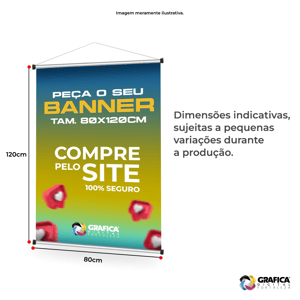 Banner 80x120cm