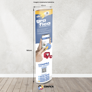 Totem Eliptico Tam. 40x180cm