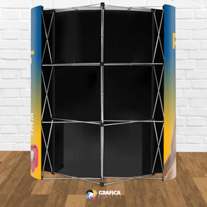 Painel Pantográfico Tam. 274x230cm Curvo (Backdrop Desmontável)