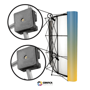 Painel Pantográfico Tam. 344x230cm Curvo (Backdrop Desmontável)