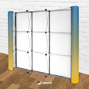 Painel Pantográfico Tam. 344x230cm Curvo (Backdrop Desmontável)