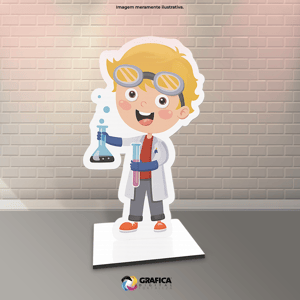 Totem PVC 2mm - Base Metalon Tam. 60x160cm