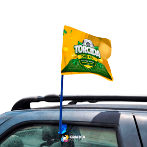 Bandeira para Vidro de Carro