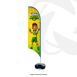 Wind Banner G - Tam. 290cm de altura