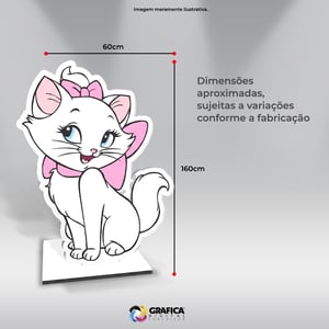 Totem PVC 2mm - Base Metalon Tam. 60x160cm