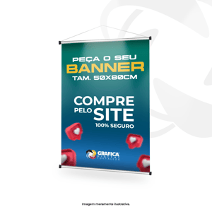 Banner 50x80cm