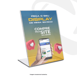 DISPLAY DE MESAS TAM. A4