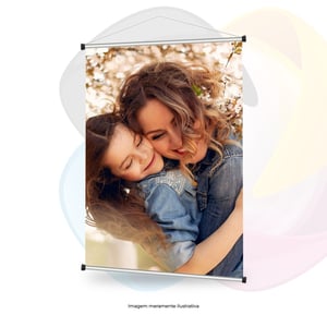 Banner 50x80cm Lona  4x0  Corda + Cabo 