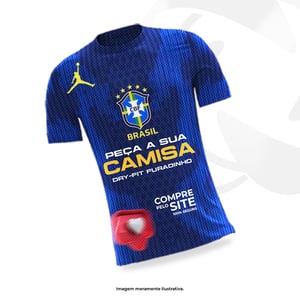 Camisa Tecido Dry-Fit Lisa