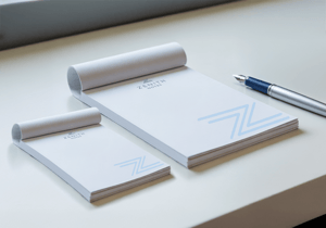 Bloco de Notas Capa Brochura c/ 30 folhas