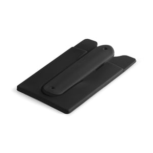 Suporte para celular e porta cartão em silicone