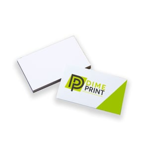 CARTÃO DE VISITA COUCHE 300 G 8,8x4,8 cm 4X0 VERNIZ TOTAL FRENTE CORTE RETO 