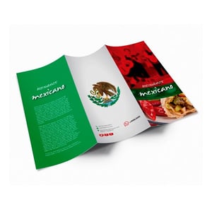 Folder 2 Dobras - Couchê 150g - 4x4 - Colorido Frente e Verso - Sem Verniz - 30x42 cm Couchê 150g 30x42 cm 4x4 Impressão OffSet Sem Verniz  