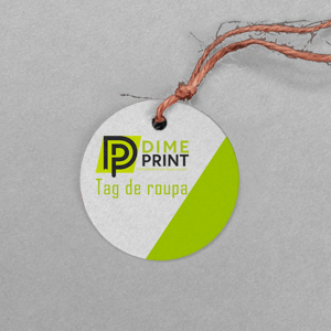 TAG\'S PARA ROUPAS, COUCHÊ 300 G - 4X0 CORES VERNIZ TOTAL COUCHE 300 G 4,2X4,2 CM 4X0 CORES VERNIZ TOTAL FRENTE  REF: 7979