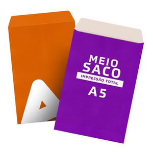 Envelope Meio Saco Papel Sulfite 90g 17x24 cm 4x0   
