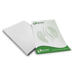 PAPEL TIMBRADO/APERGAMINHADO A4(210x297 mm) APERGAMINHADO 90G 210x297 mm 4X0 CORES Sem Verniz CORTE RETO 