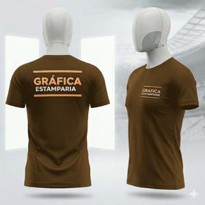 Camiseta Personalizada Algodão Premium Masculina