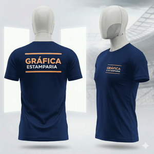 Camiseta Personalizada Algodão Premium Masculina