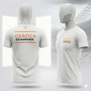 Camiseta Personalizada Algodão Premium Masculina