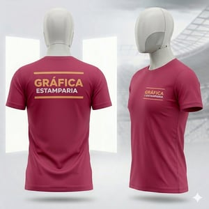 Camiseta Personalizada Algodão Premium Masculina