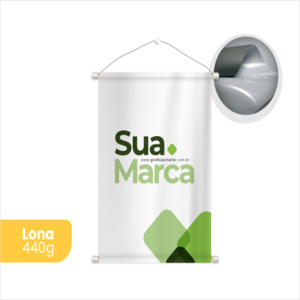 Banner Lona 440g brilho    Padrão 