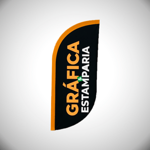 Tecido Wind Banner (M) TECIDO TECNOSPORT 100% SINTÉTICO 1.95M X 0.65M IMPRESSÃO ULTRA-HD EPSON DUPLA-FACE COSTURA INTERNA | FACA | PENA | VELA | ÂNGULO 