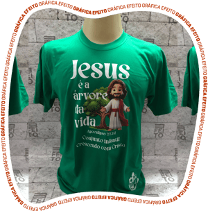 Camiseta Personalizada - Estampa em DTF | 100% Algodão, Oversized, Dry Fit, Polo ou Poliéster P ao G5 | Colorida frente e costas  | Estampa em DTF 