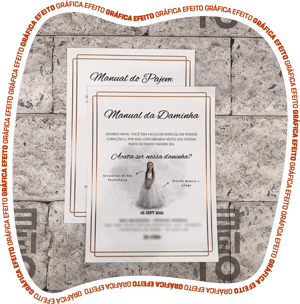 Impressão Pajens e Daminhas Impressão em papel fotográfico Tamanho 14x20cm  - Brilho - Corte reto 