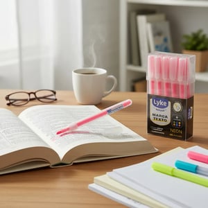 MARCA TEXTO - LIKE -  ROSA NEON - AVULSO