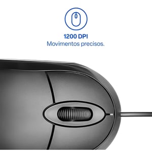 MOUSE COM FIO - MF100 - MULTILASER