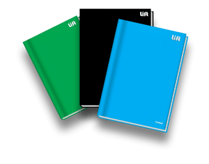CADERNO BROCHURA GRANDE - CREDEAL LIFT 96 FOLHAS      
