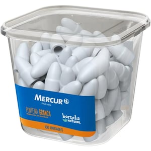 BORRACHA PONTEIRA BRANCA - MERCUR      