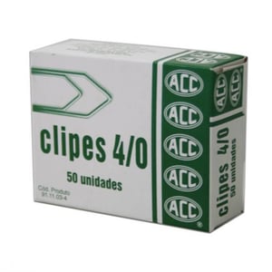CLIPES 4/0 (00) UN 50      