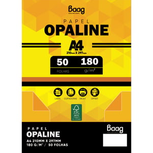 PAPEL OPALINE A4 180 g/m      