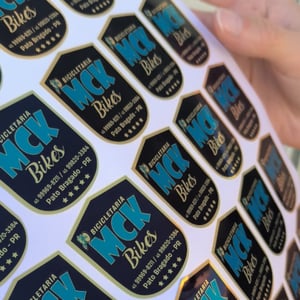 Adesivos Personalizados em Vinil Fosco ou Brilho