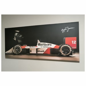 🖼️ Quadro Senna peça Decoerativa  💛